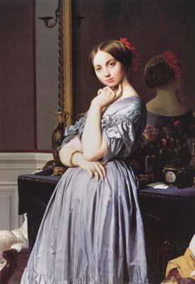 Jean Auguste Dominique Ingres Portrait of Vicomtesse Louise-Albertine d'Haussonville (mk04)